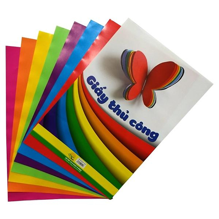 Giấy Thủ Công A4-Decal (7 tờ)