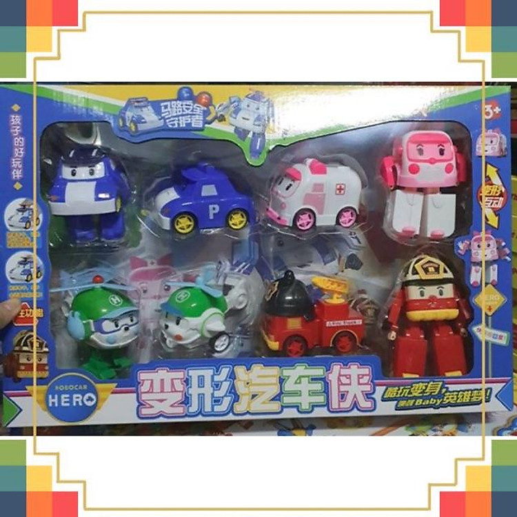 Đồ Chơi Biến Hình Siêu Xe Mô hình xe Bus