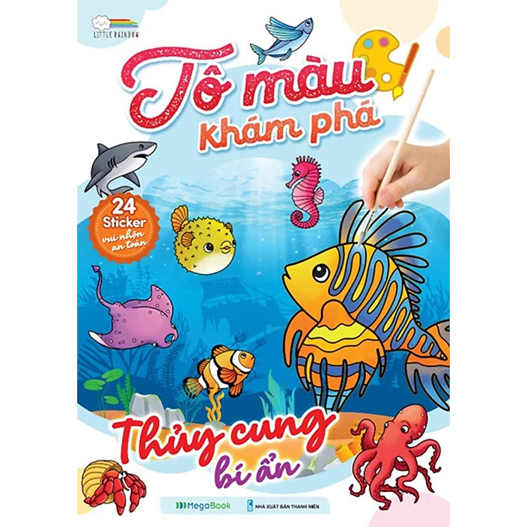 Tô Màu Khám Phá – MEGA – THỦY CUNG BÍ ẨN