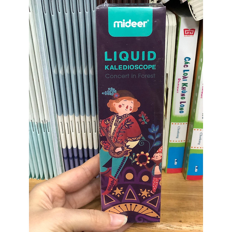 Kính vạn hoa chất lỏng Mideer - Liquid kaledioscope - Đồ chơi sáng tạo cho bé