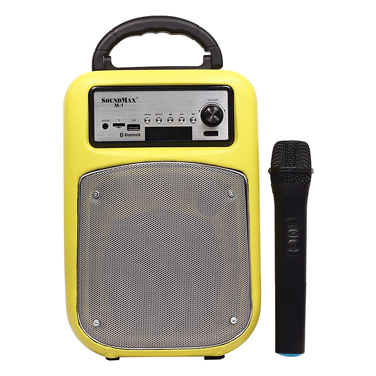 Loa Bluetooth SoundMax M-1/4.0 40W Kèm Micro - Hàng Chính Hãng