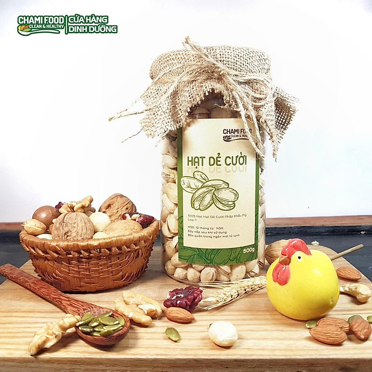 Hạt dẻ cười ChamiFood 500G Nhập Khẩu Chính hãng Giá tốt - Hình ảnh 5
