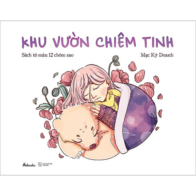 Khu Vườn Chiêm Tinh: Sách Tô Màu 12 Chòm Sao