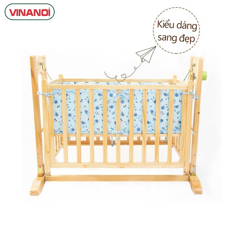 Nôi Em Bé Tự Động VINANOI VNN301 Chính hãng Giá rẻ - Hình ảnh 4
