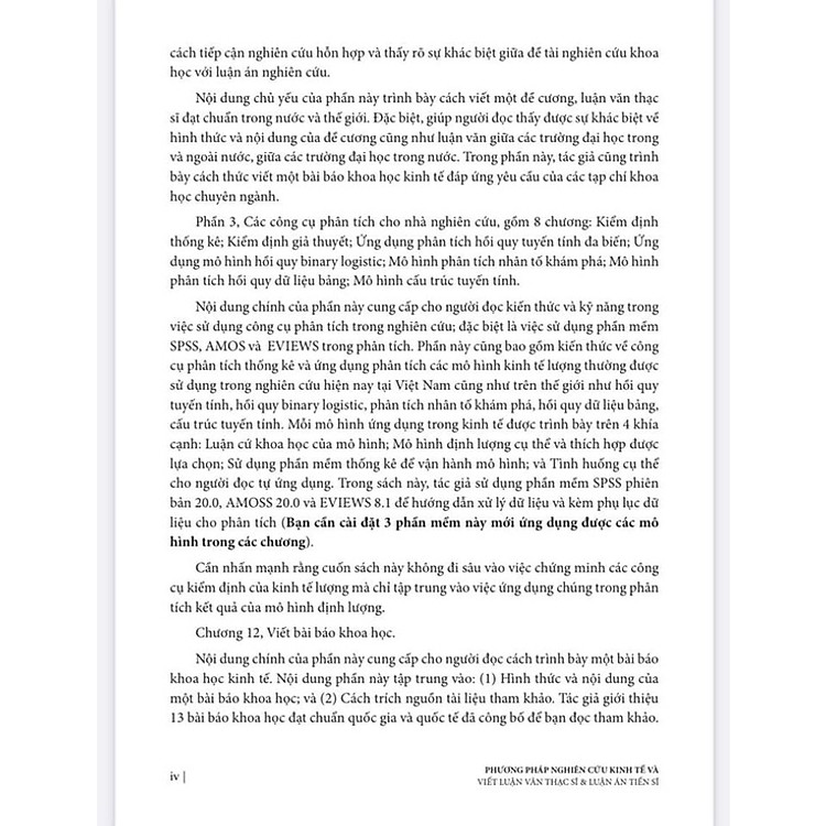 Phương Pháp Nghiên Cứu Kinh Tế Và Viết Luận Văn Thạc Sĩ Và Luận Án Tiến Sĩ - Ảnh 4
