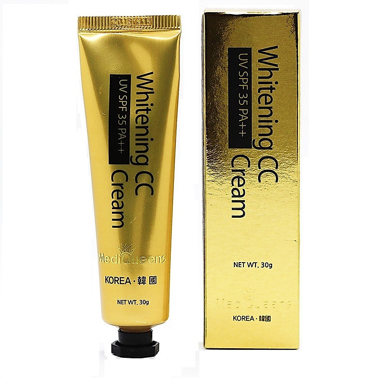 Kem nền trang điểm MediQueens CC Cream - Hàng Nhập khẩu chính hãng (30g)
