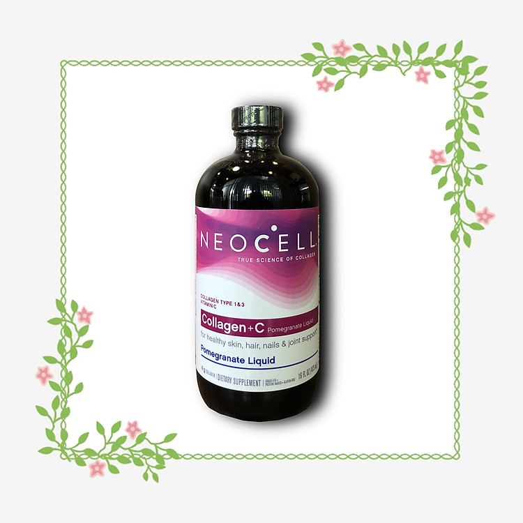 Thực Phẩm Bảo Vệ Sức Khỏe Collagen Lựu Neocell +C 473ml Mẫu mới 2019