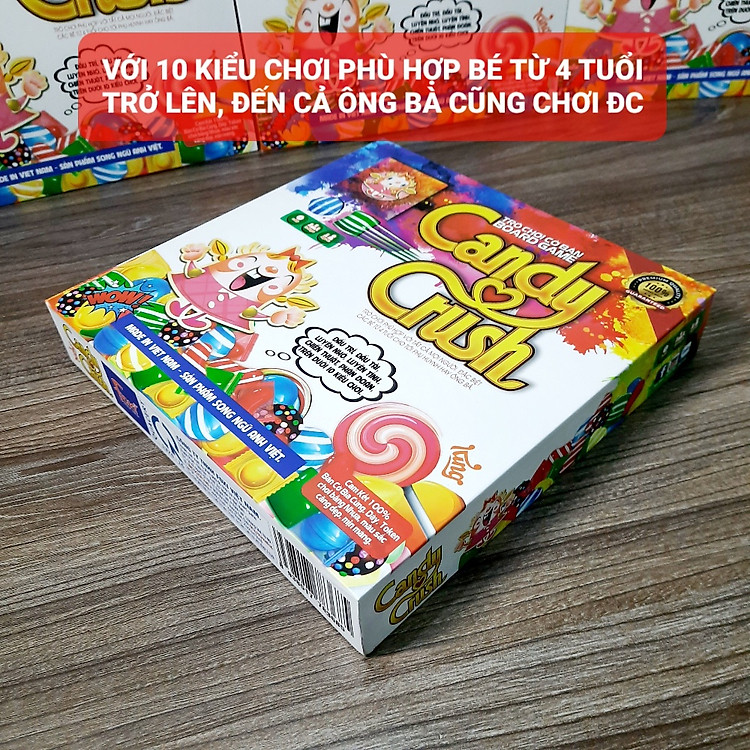 Đồ Chơi Board Game Candy Crush EASYKIDS Chính hãng Ưu đãi - Hình ảnh 4