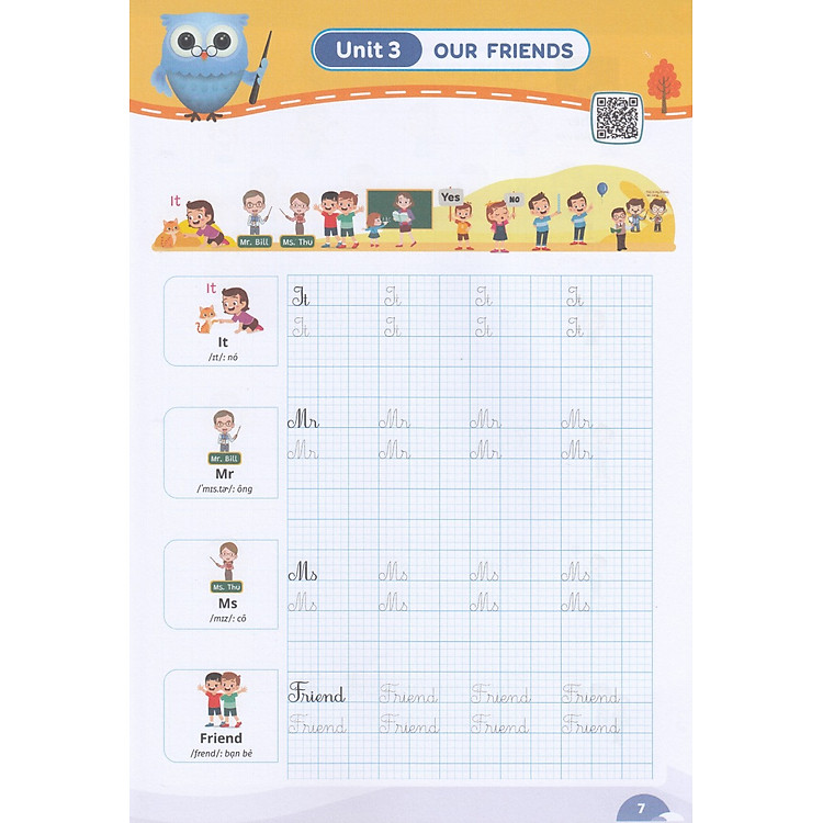 Luyện Viết Chữ Đẹp Từ Vựng Tiếng Anh 3 - Theo Chương Trình Sách Giáo Khoa - Ảnh 5