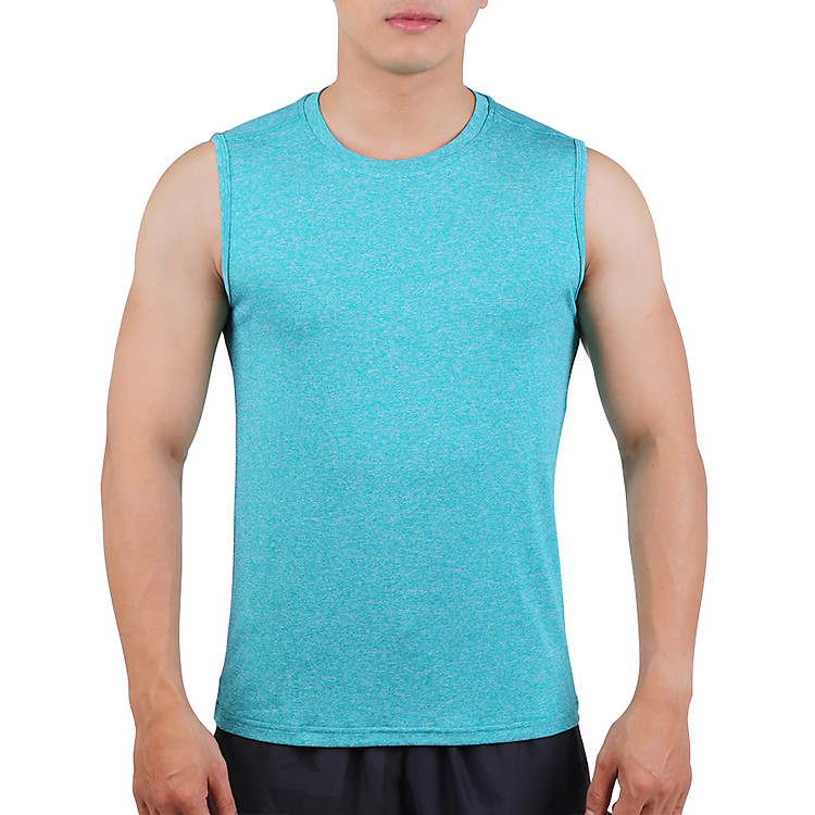 Áo Body Tập Gym Nam Sát Nách Unique Apparel ABSNK - Xược Xanh Ngọc