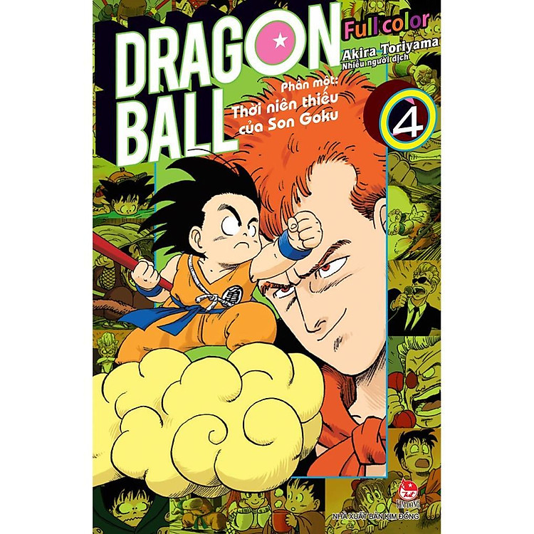 Truyện - Dragon Ball Full Color - Phần Một - Thời Niên Thiếu Của Son Goku - Chọn Lẻ 8 Tập - Akira Toriyama - Kim Đồng