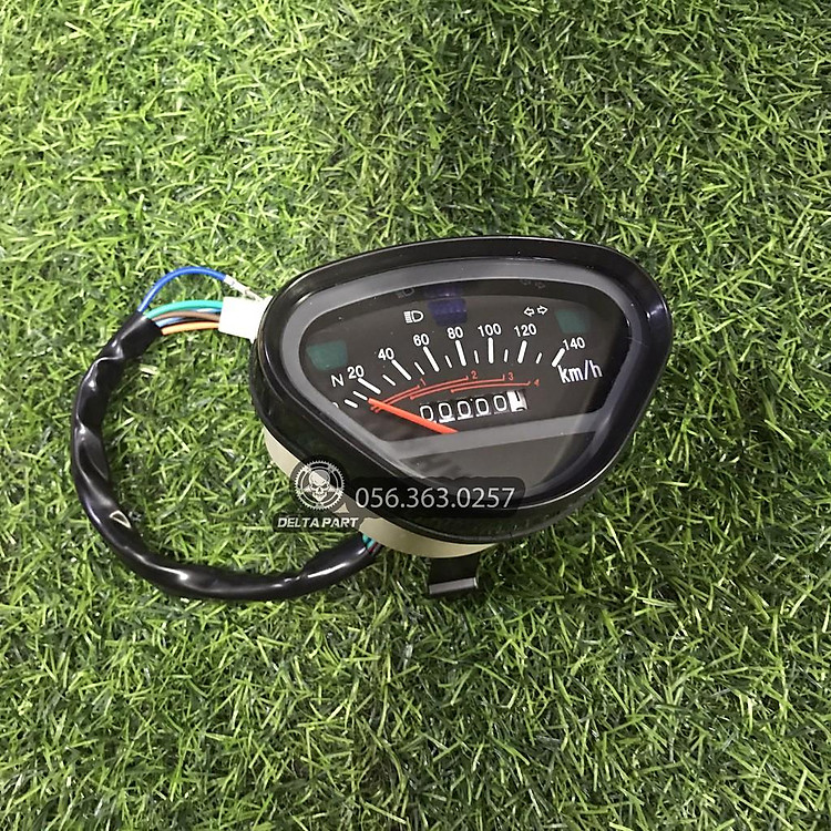 Đồng hồ xe 67 đen