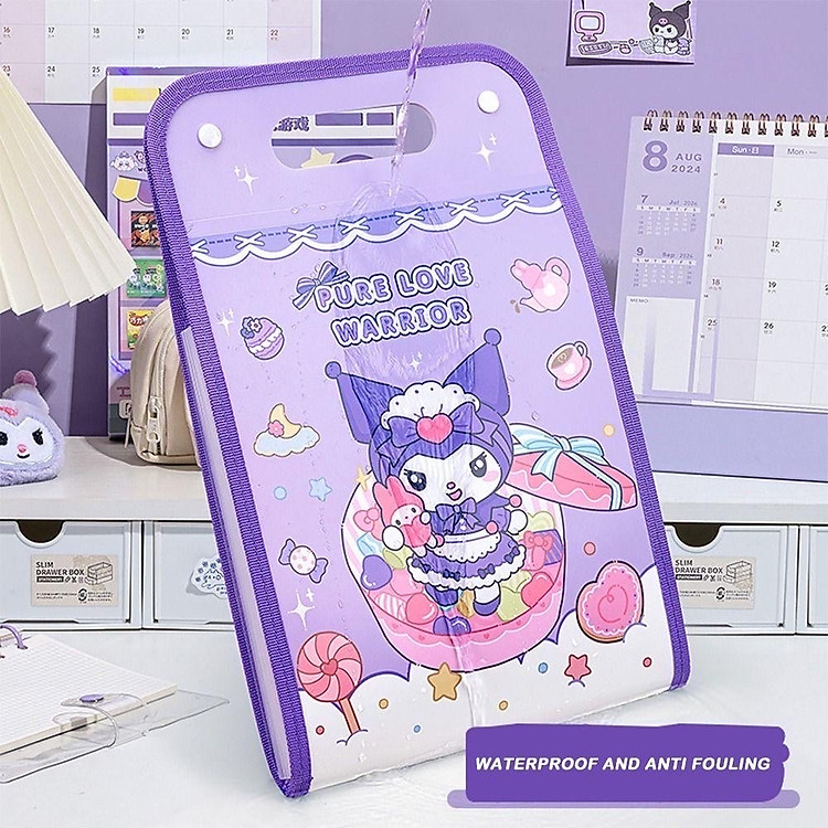 Túi Bìa Lưu Trữ A4 13 Lớp Chống Thấm Nước - Ảnh 4