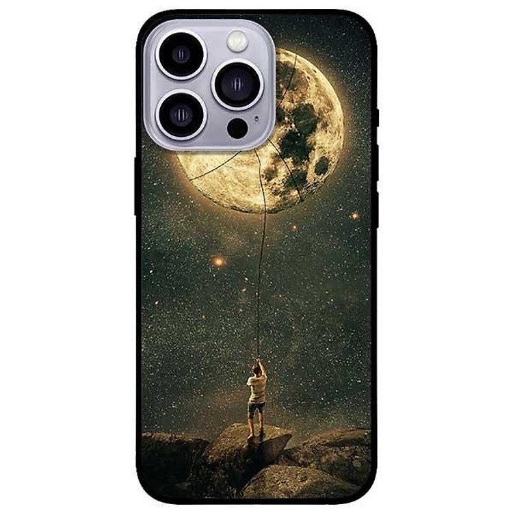 Ốp lưng dành cho Iphone 13 Mini - Iphone 13 - Iphone 13 Pro - Iphone 13 Pro Max - Bắt Trăng
