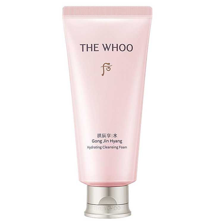 Sữa rửa mặt dưỡng ẩm chống lão hóa WHOO GJH Soo Hydra. Foam Cleanser 180ml