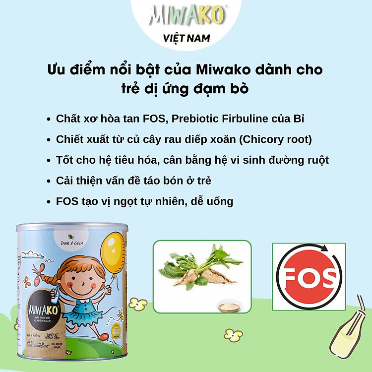 Combo 3 Hộp Sữa Hạt Miwako 700g Uy tín Ưu đãi - Hình ảnh 5