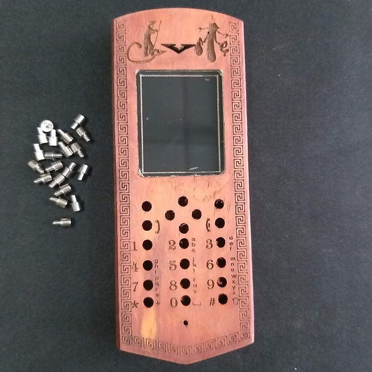 Vỏ gỗ cho điện thoại Nokia 107