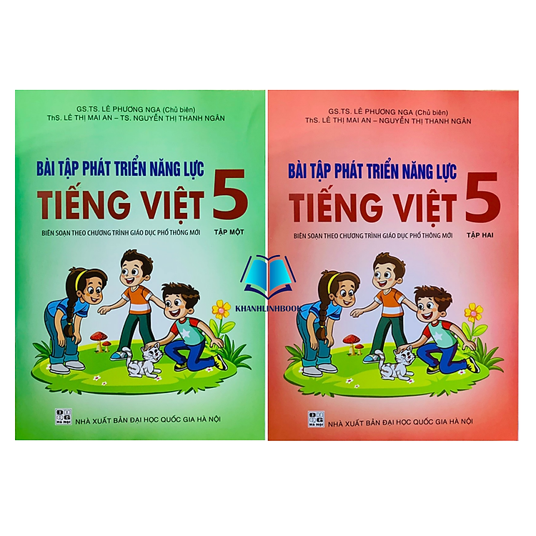 Bài Tập Phát Triển Năng Lực Tiếng Việt 5 – Tập 1 + 2