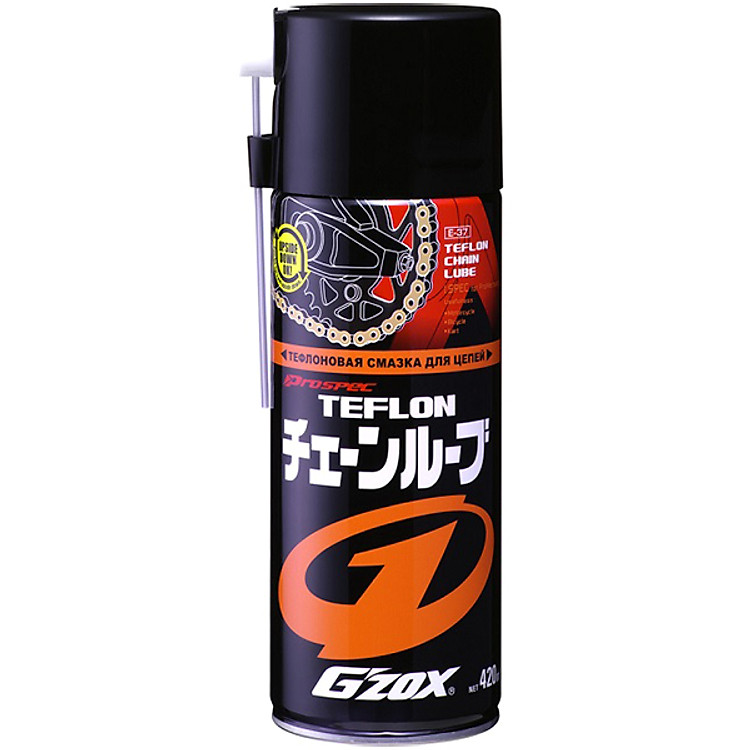 Dầu Bôi Trơn Nhông Sên, Dĩa G'Zox Teflon Chain Lube Soft99 E-37
