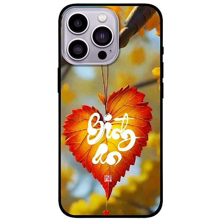 Ốp lưng cho IPhone 12 - 12 Pro - 12 Pro Max - 13 Mini - 13 - 13 Pro - 13 Pro Max - Lá Bình An - Hàng Chính Hãng