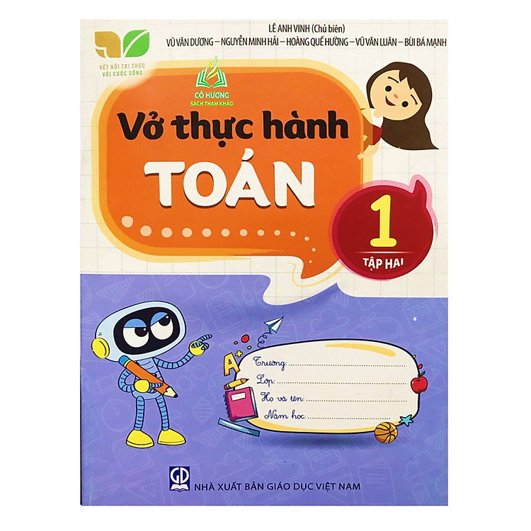 Sách Vở thực hành toán lớp 1 tập 2 ( kết nối tri thức )