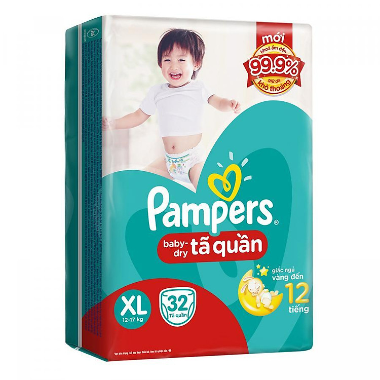Tã Quần Pampers XL32 (32 Miếng)