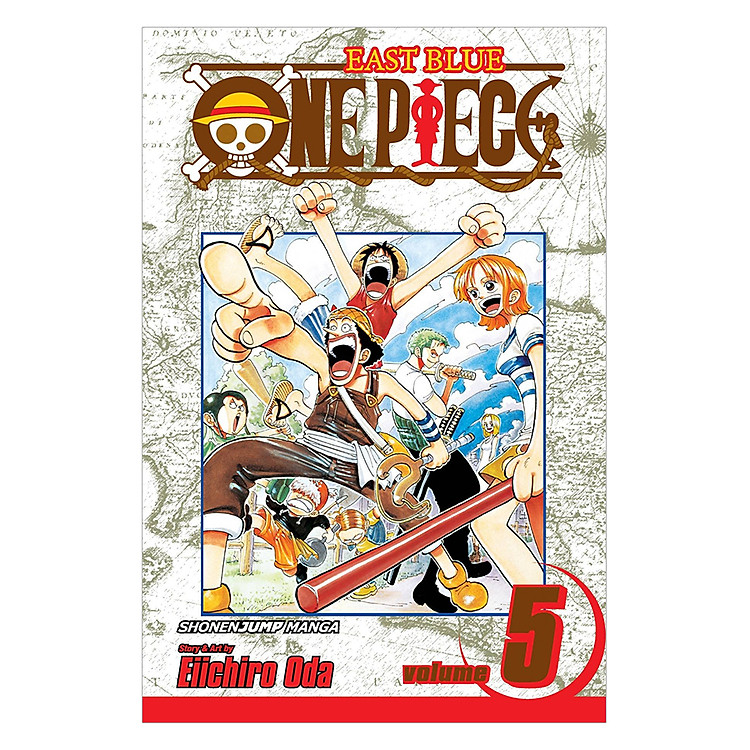 Sách One Piece 05 - Tiếng Anh