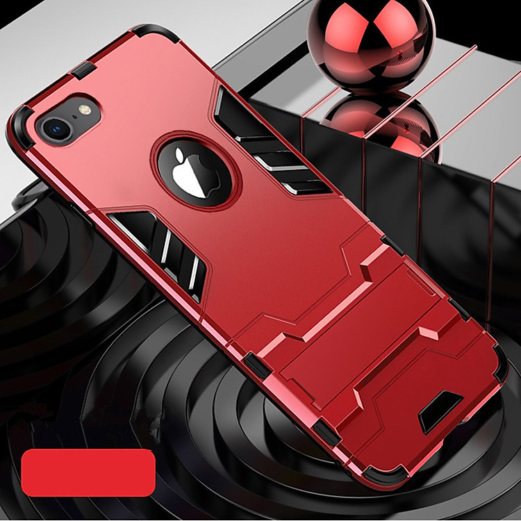 Ốp lưng chống sốc 2 lớp cho iPhone 6/6s, iPhone 6 Plus/6s Plus có chân dựng máy