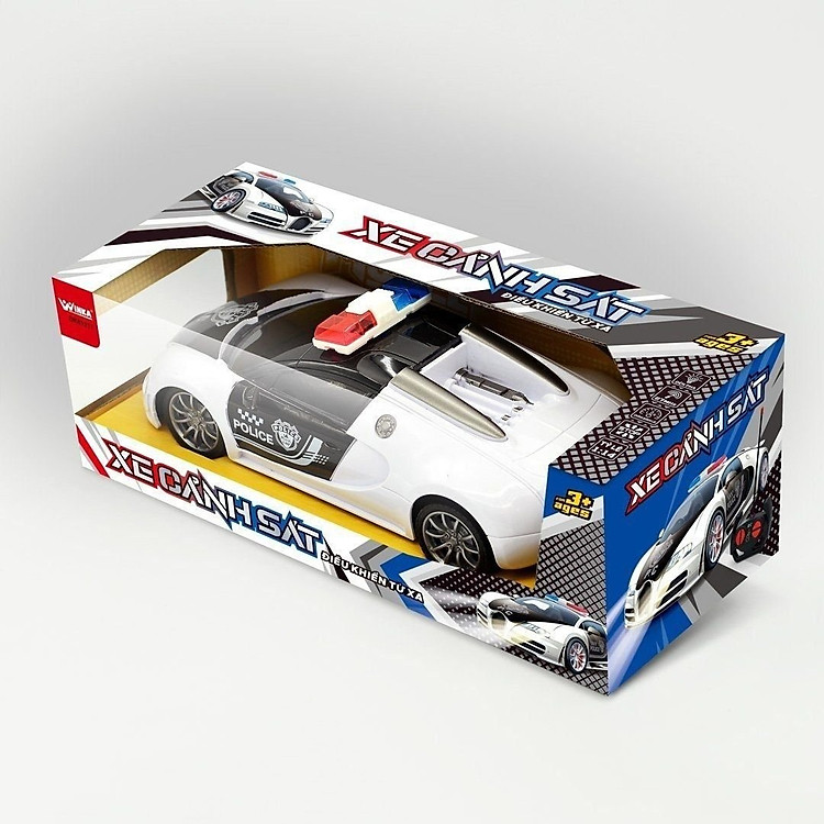 Xe Cảnh Sát Điều Khiển Từ Xa DUKA Chính hãng Ưu đãi - Hình ảnh 2