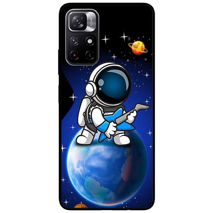 Ốp lưng dành cho Xiaomi Redmi Note 11 5G - Redmi Note 11T - Redmi Note 11S mẫu Phi Hành Vệ Tinh Tím