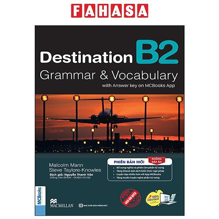 Destination B1 – Grammar And Vocabulary With Answer Key (Tái Bản)