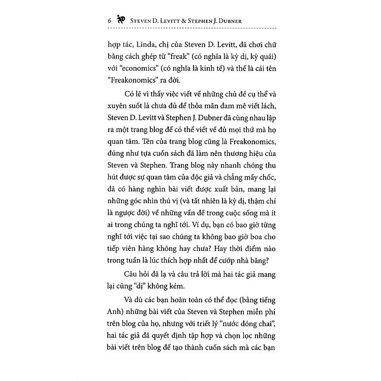 Khi Nào Cướp Nhà Băng - Những Nhà Kinh Tế Học Hài Hước Nhìn Thế Giới Như Thế Nào - Ảnh 3