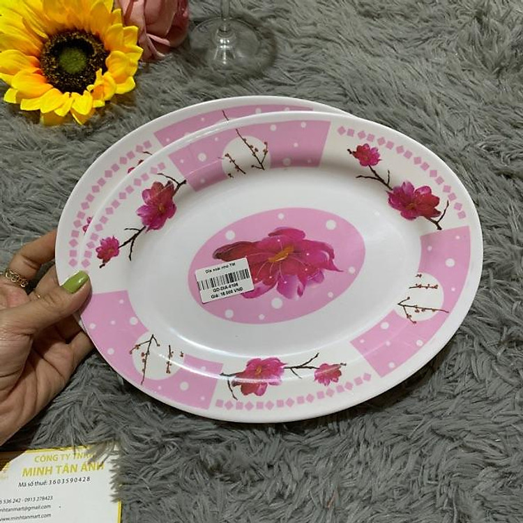 Đĩa nhựa xoài nhỏ TM