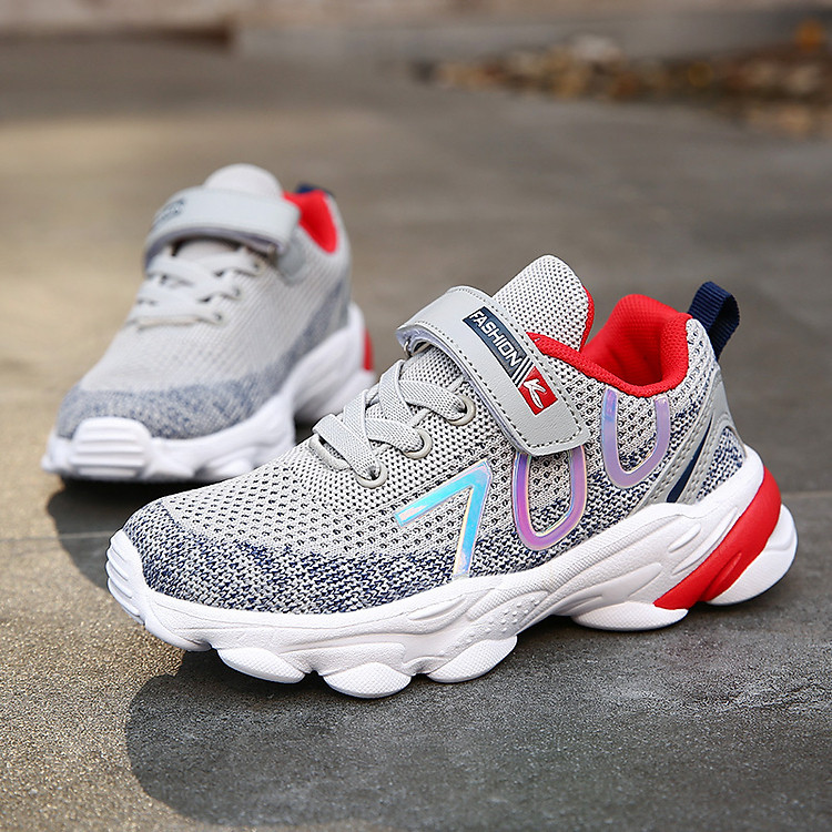 Giày bé trai 6 - 12 tuổi đế Eva siêu nhẹ đàn hồi giảm chấn GE41