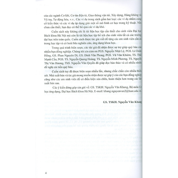 Cơ Học Kỹ Thuật (Engineering Mechanics) - Ảnh 4