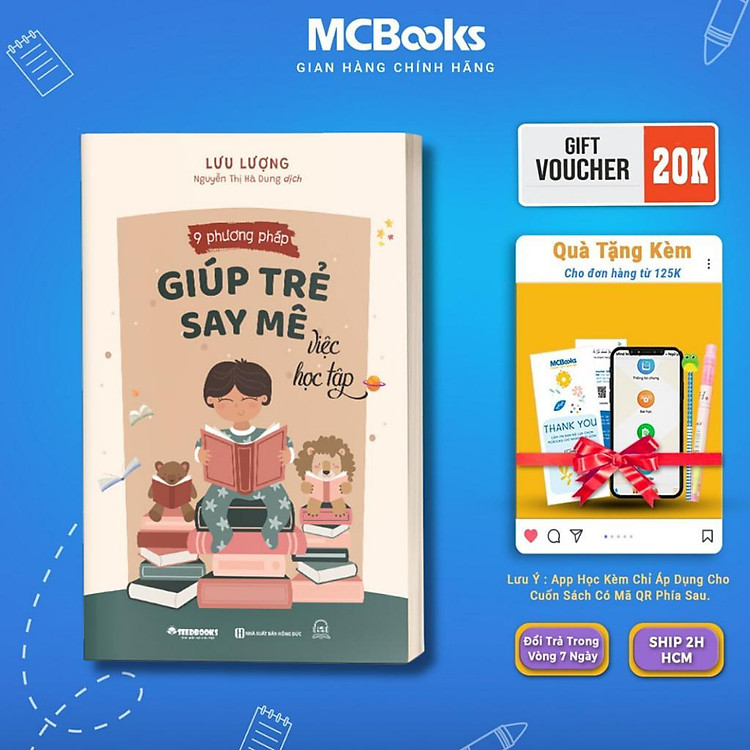 Mua tại Newshop :9 Phương Pháp Giúp Trẻ Say Mê Việc Học Tập