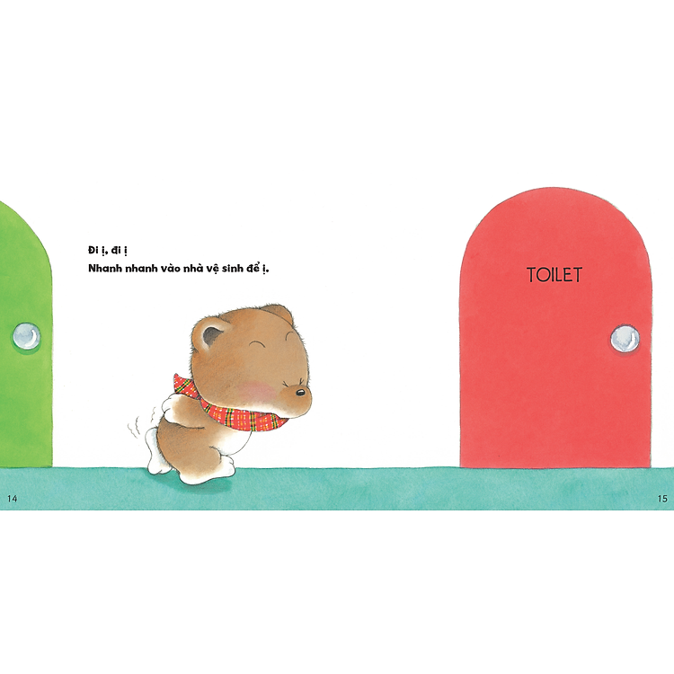 Tủ Sách Ehon Cho Bé - Bé Đi Vệ Sinh - Ảnh 6