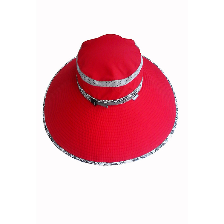 Nón ocean hat chống nắng UPF50+ Zigzag HAT01004 đỏ hoa
