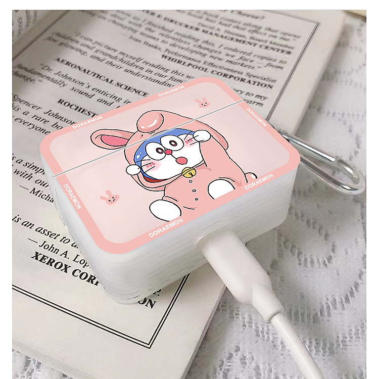 Ốp Bảo Vệ Dorermon Cosplay cho Tai Nghe Airpods 3/ Airpods Pro/ Airpods 1/2_ Hàng chính hãng