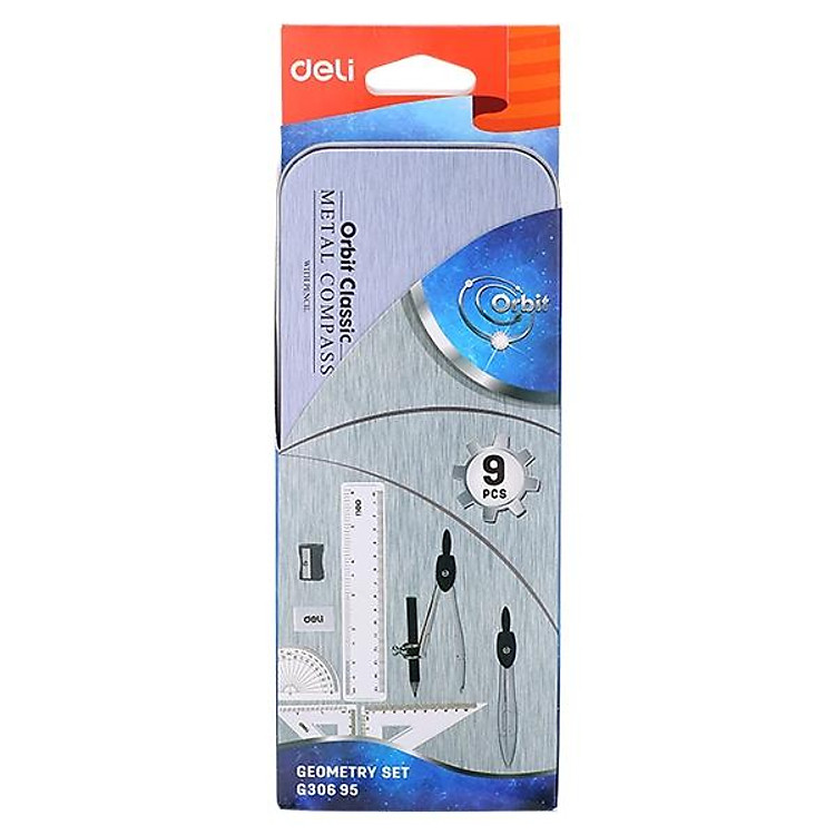 Bộ Dụng Cụ Học Sinh Deli G30695 (09 món)