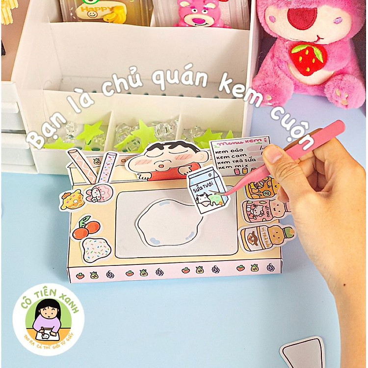 Bộ Tranh Tương Tác Cô Tiên Xanh Chính hãng Tiết kiệm - Hình ảnh 4