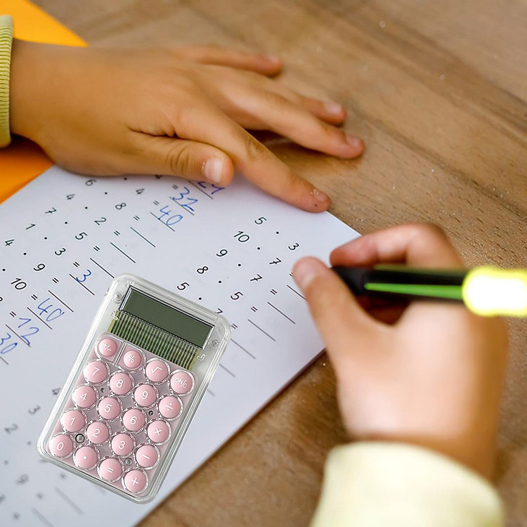 Handheld Calculator, Office Calculator, Digital Lightweight Pocket Calculator, 8 Digit Calculator for Accounting Daily Use, Office, Business, Home