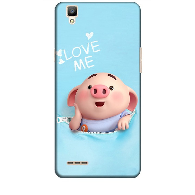 Ốp lưng dành cho điện thoại OPPO F1 Heo Tình Yêu