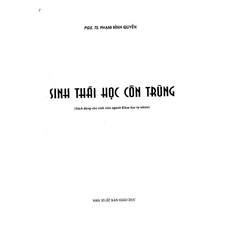 Sinh Thái Học Côn Trùng - Ảnh 2