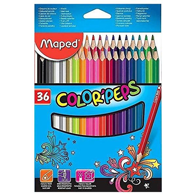 Chì Màu Maped 36 Màu (832017)