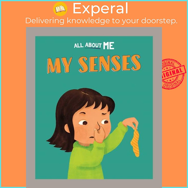 Sách - All About Me: My Senses by Madeleine Marie (UK edition, hardcover)