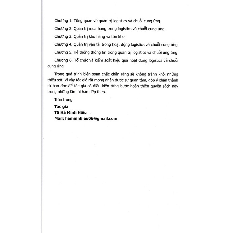 Quản Trị Logistics Và Chuỗi Cung Ứng - Ảnh 6