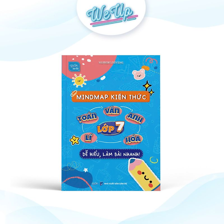 Sổ Mindmap 5 Môn Toán Văn Anh Lí Hóa Lớp 7 - Ảnh 2