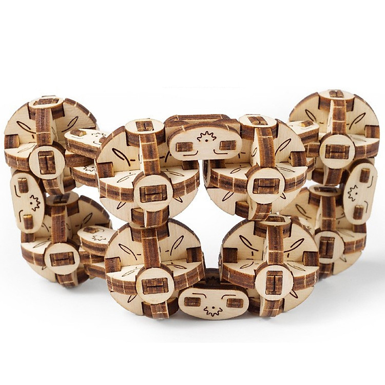 Mô hình gỗ UGEARS FLEXI-CUBUS 3D Chính hãng Tiết kiệm - Hình ảnh 2