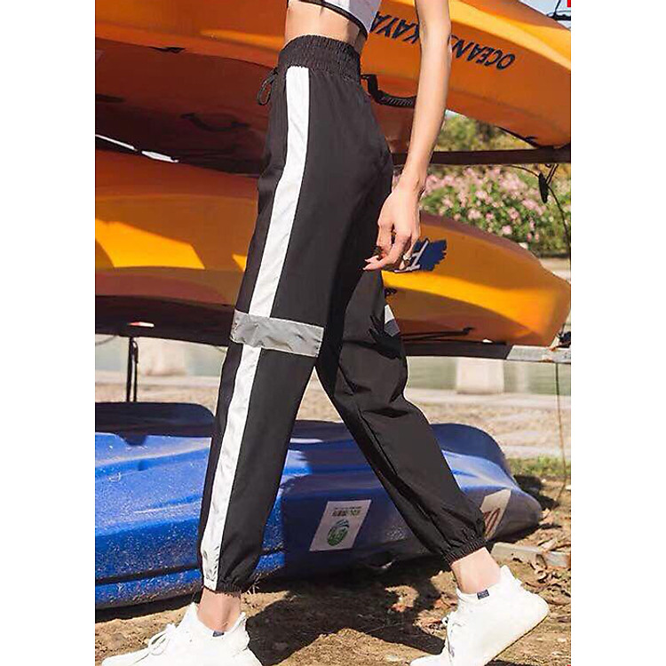 Quần jogger gió phản quang mẫu mới